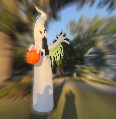 13FT Halloween Inflatables Outdoor Decorations, Giant White Ghost